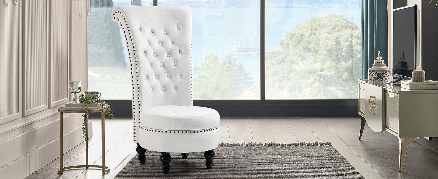 Rubberwood Accent Chair