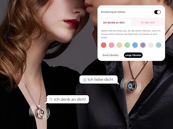Serie von kosmetischen oder schönheitsbezogenen Produktbildern mit Farbmustern und Benutzeroberflächenelementen, die scheinbar aus einer digitalen Anwendung oder Website stammen.