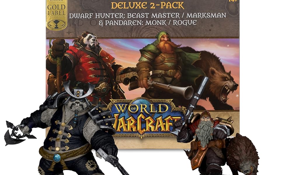 Amazon.com: McFarlane Toys - World of Warcraft Dwarf Hunter