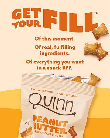 peanut butter pretzels, peanut butter pretzel nuggets, peanut butter filled pretzels, pretzel