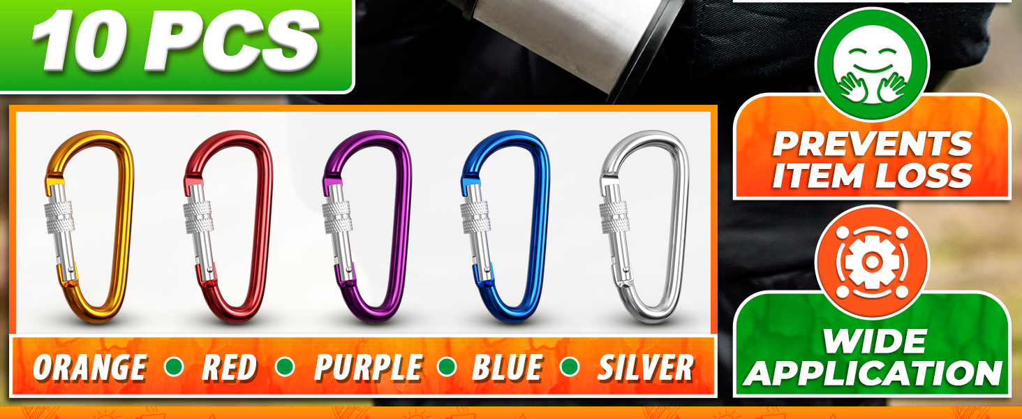 snap hooks cute carabiner keychain clips carabiner large small locking carabiner cool carabiner