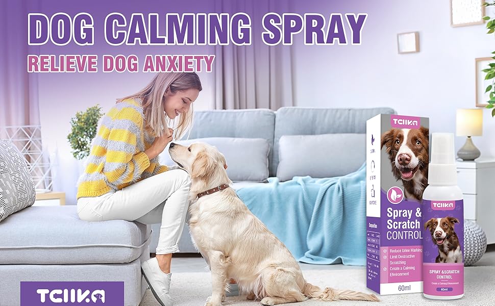 Dog Calming Spray Calming Anxiety Relief Stress & Anxiety
