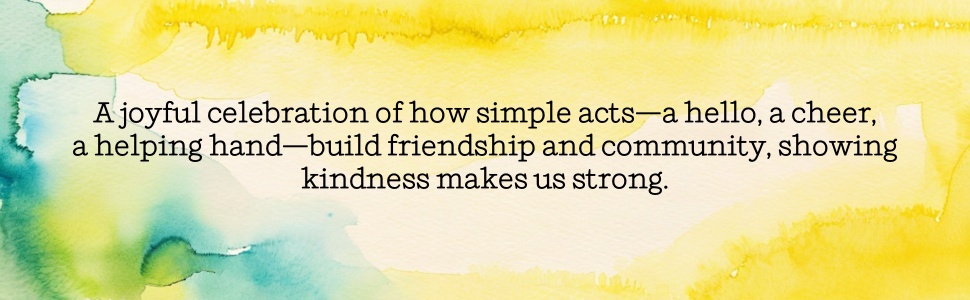 Diverse people connecting through small acts of kindness and friendship