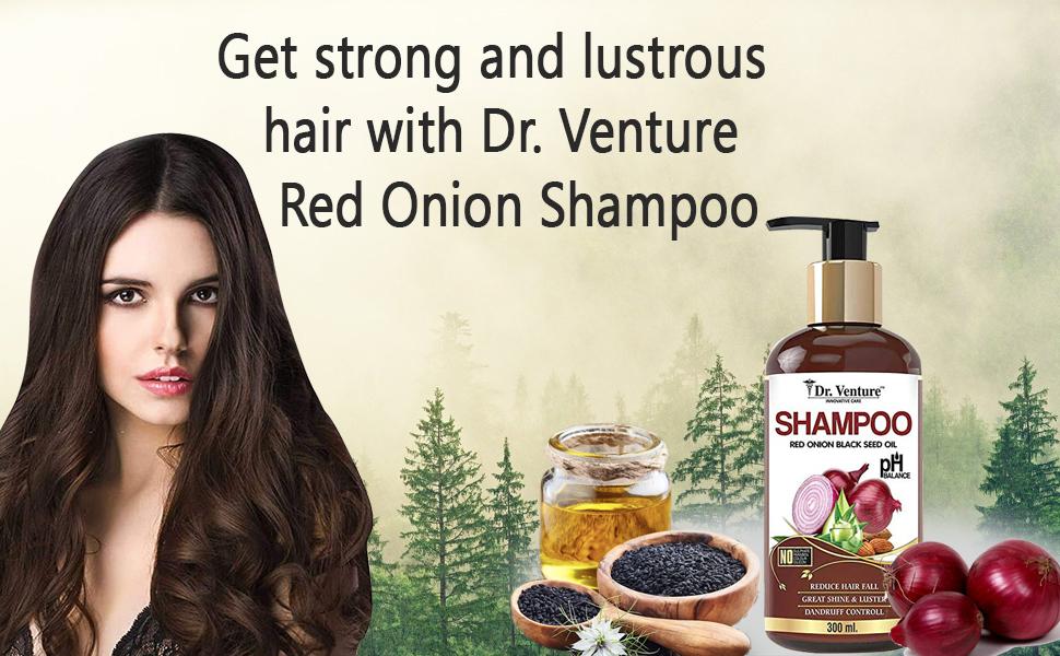 Red Onion Shampoo With Red Onion