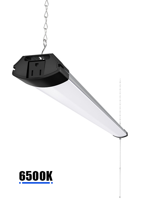garage light led shop lights ceiling super bright 4ft lighting
