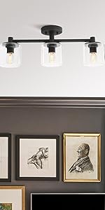 Pathson 3-Lights Ceiling Lamps