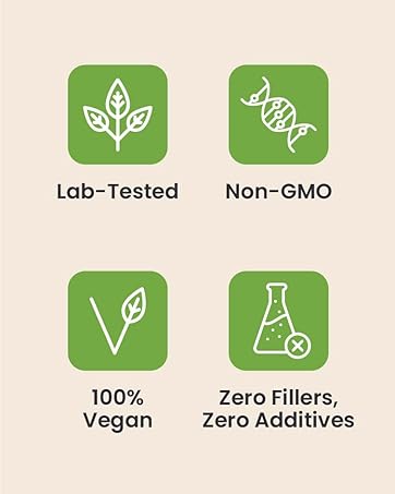 These products are lab tested non GMO vegan and made without unnecessary extras