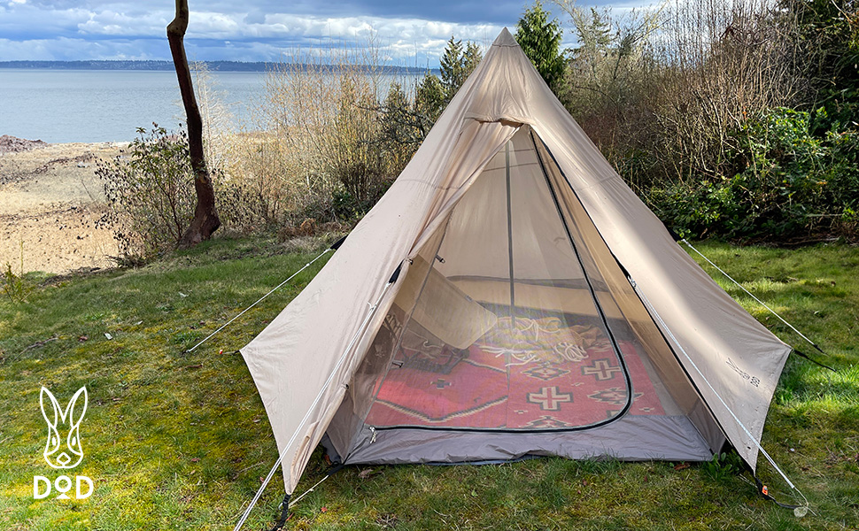 【ちいぞう】DOD THE ONE TOUCH TENT (M) THE 1Pull Dome Tent