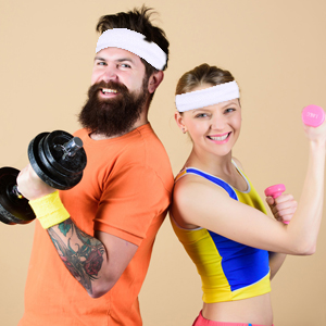 WT-hair ties-White Band 24p