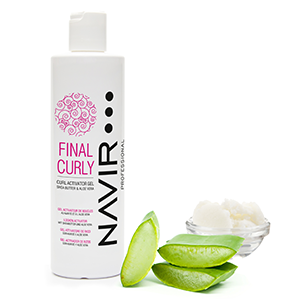  Gel activador de rizos FINAL CURLY para cabello rizado con karité y Aloe Vera