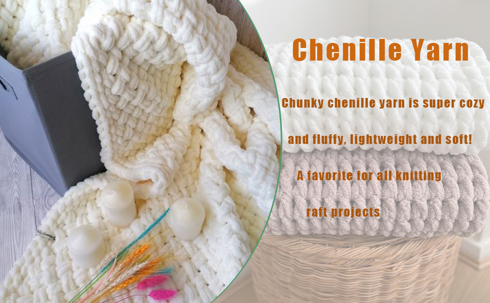 Sage Green Chunky Chenille Yarn for Hand Knitting, 8pcs, Extra Bulky Blanket Yarn A4901e0e D641 459a 9d95 C3cb83038b89. CR0,0,970,600 PT0 SX970 V1