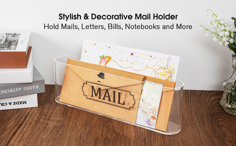  Acrylic Mail Holder  