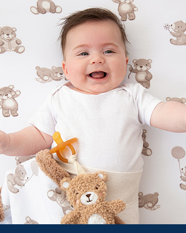 baby with bear