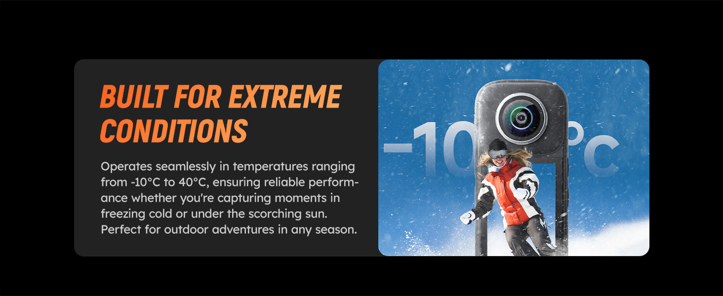 Waterproof 8K 360 Action Camera