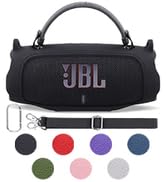 co2CREA Silicone Case for JBL Charge 6 Portable Waterproof Bluetooth Speaker, Portable Travel Sof...