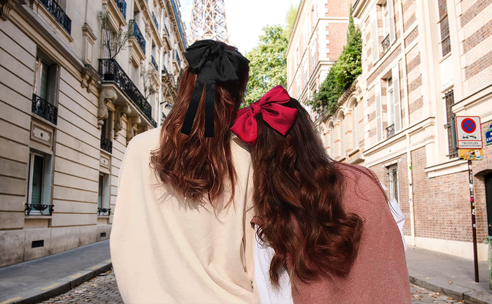 Haarschleifen Clips Groß