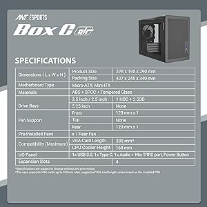box c air specification