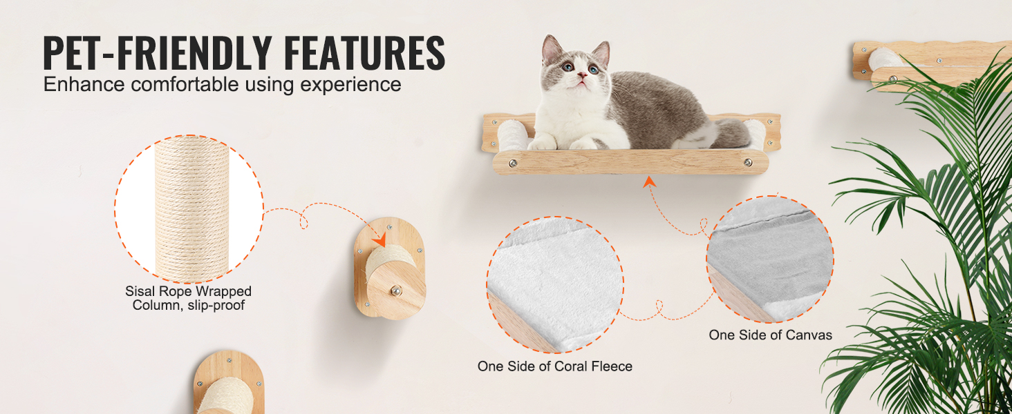 cat wall furniture set