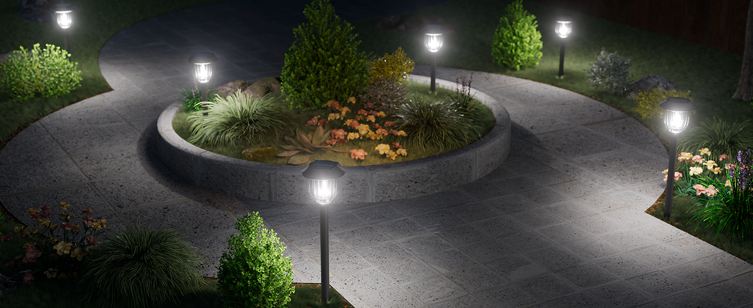 solar garden light