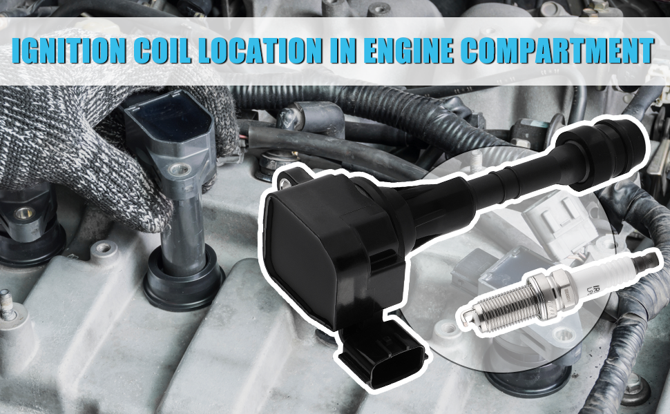 TAUTOY UF401 Ignition Coil 4469 Spark Plug