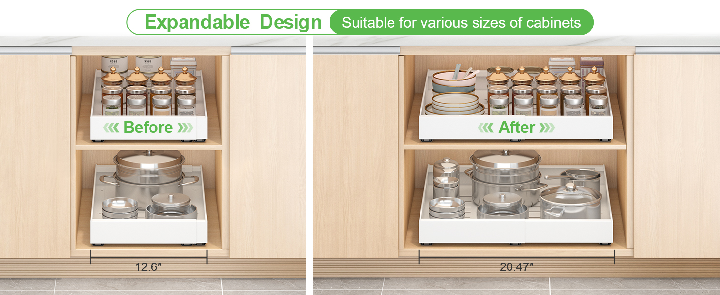 slide out drawers for kitchen cabinets