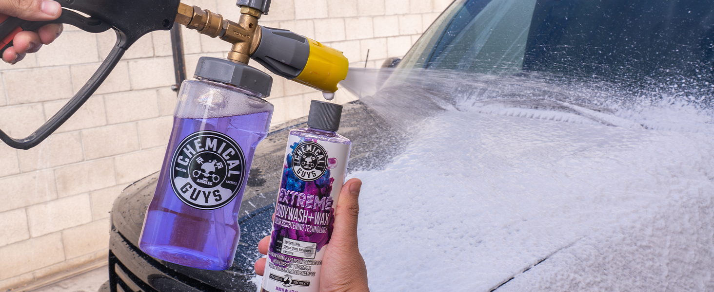 Chemical Guys CWS20716 Extreme Bodywash & Wax Foaming Car