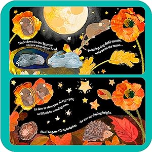 Interiors with sleepy mice, rabbits and hedgehogs