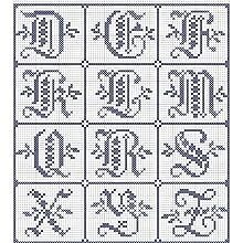 Vintage Alphabet Cross Stitch Encyclopedia: 150 Antique