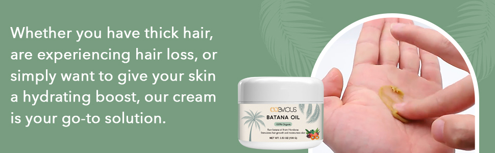 Butter batana oil