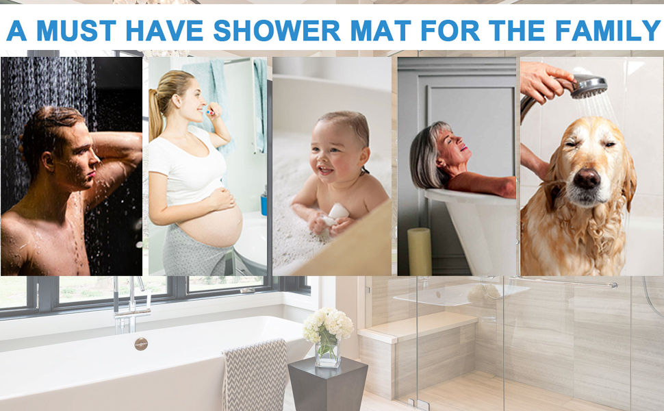 washable bath tub mat
