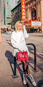 ECOSUSI Small Crossbody Bag