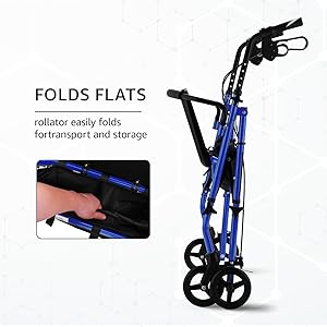 altus rollator easy to store folding