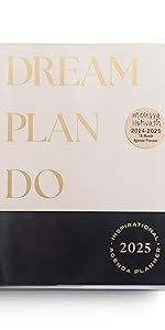 Dream Plan Do - 2024-2025 18-Month Inspirational Planner with Devotions (July 2024 - December 2025)