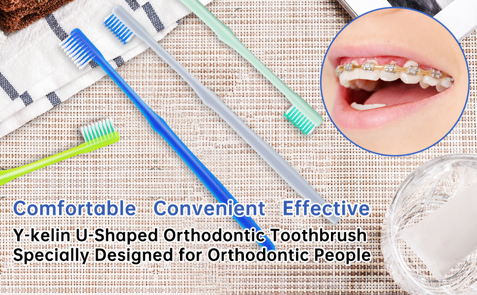 U-Shaped Orthodontic Toothbrush