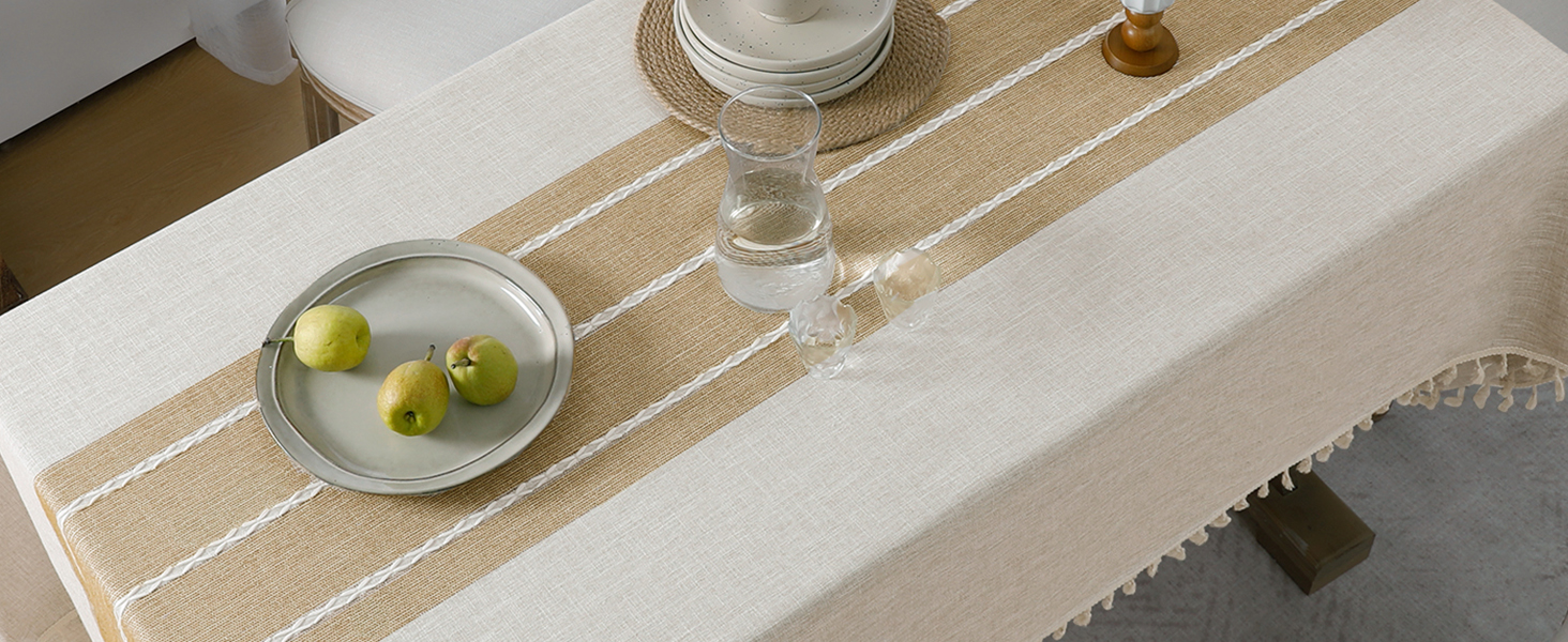 farmhouse tablecloth