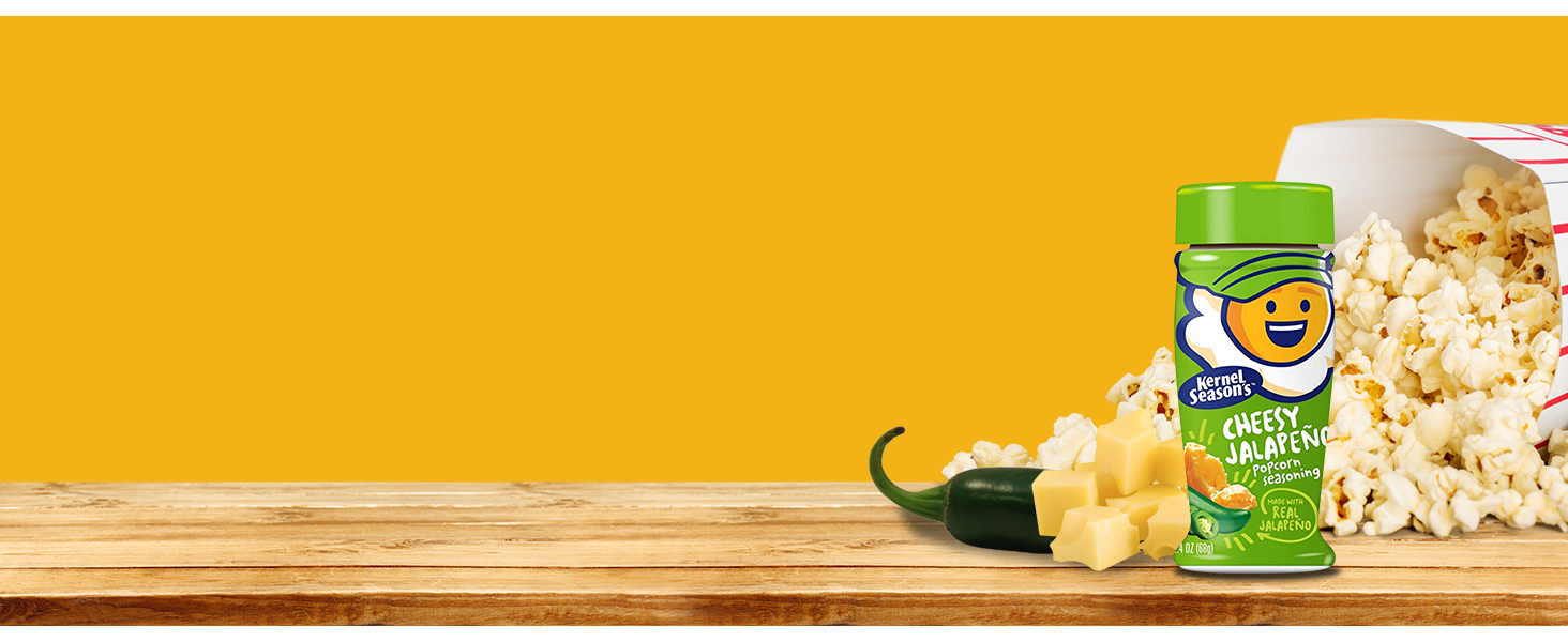 Mini Popcorn Seasoning Variety Pack. Includes 60.9 Oz of