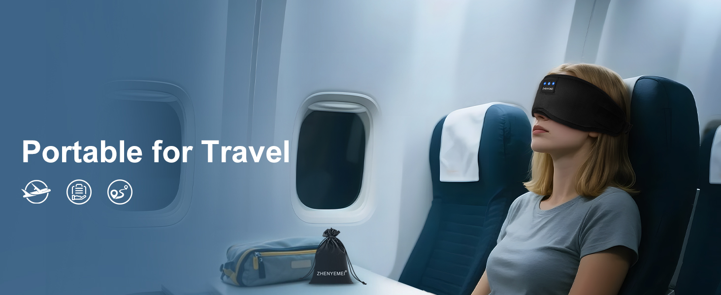 sleep eye mask bluetooth headphones