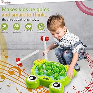 frog game kid playing