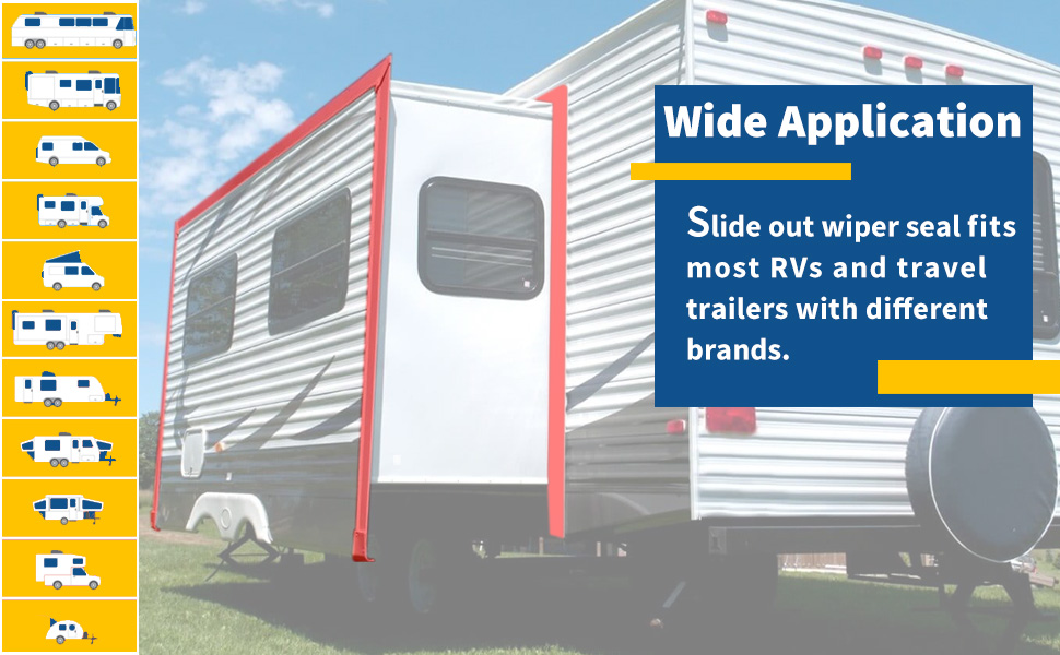 rubber seal for rv slide out