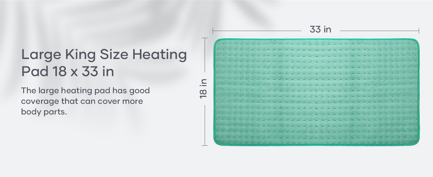 Large King Size Heating Pad