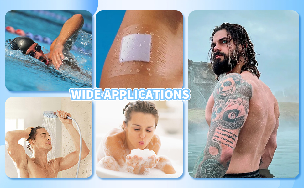 waterproof bandages for swimming