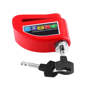 セキュリティ・セーフティ F.lowerBreww Amazon.com: Disc Brake Lock，FS8305 Red Motorcycle Scooter
