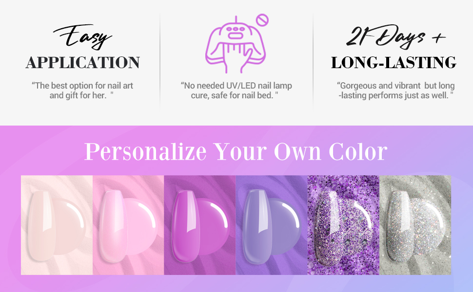 dip powder color