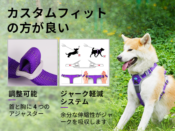 Amazon | ThinkPet 犬ハーネス, 引っ張り防止胴輪, 負担が少ない