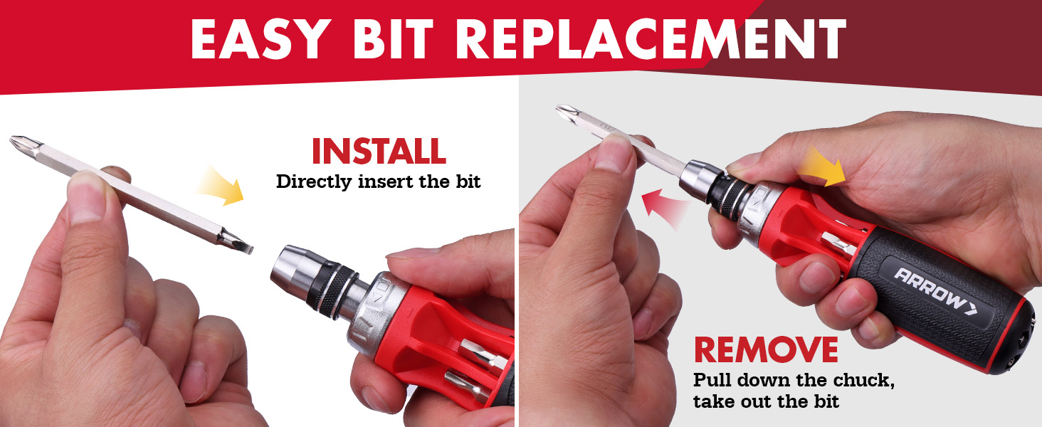EASY BIT REPLACEMENT