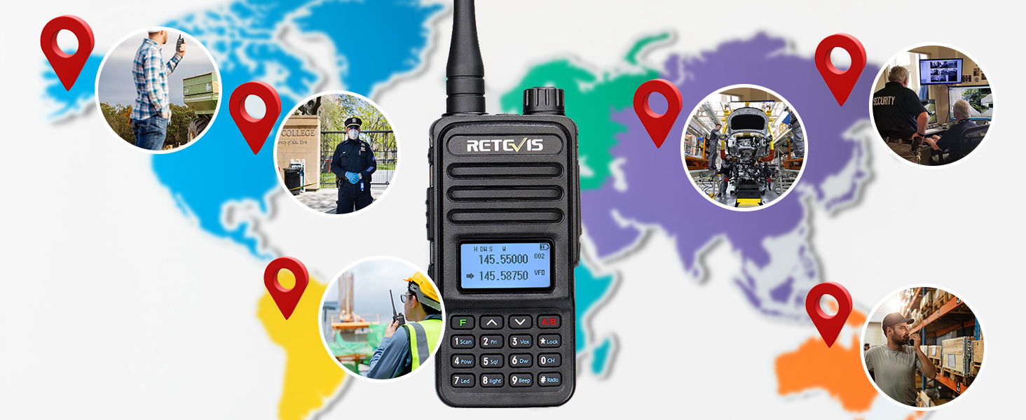 RT85 walkie talkie