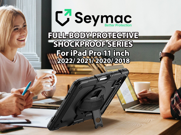 SEYMAC stock 12.9インチiPad Pro ブラック Amazon.com: SEYMAC stock Case for iPad 9th/ 8th/ 7th