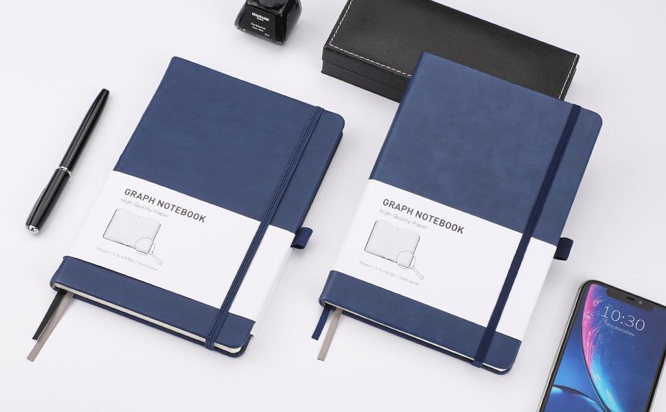 Graph Grid Paper Notebook 2 Pack RETTACY Graph Paper