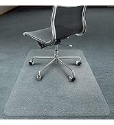 Dawsons Living PVC Office Floor Protector - Unrolled Chair Mat Suitable for Low Pile Carpet Floor...