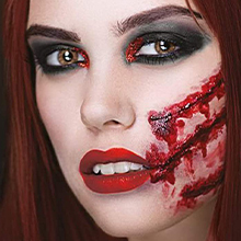 stranger things makeup,makeup spatula,cosplay makeup,sfx makeup,halloween makeup,clown makeup